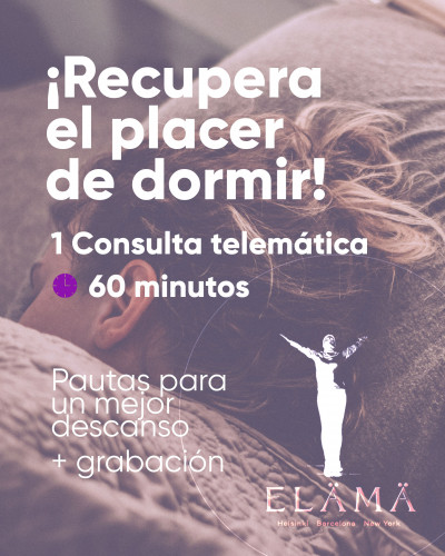 ¡Recupera el placer de dormir! - Consulta 60min